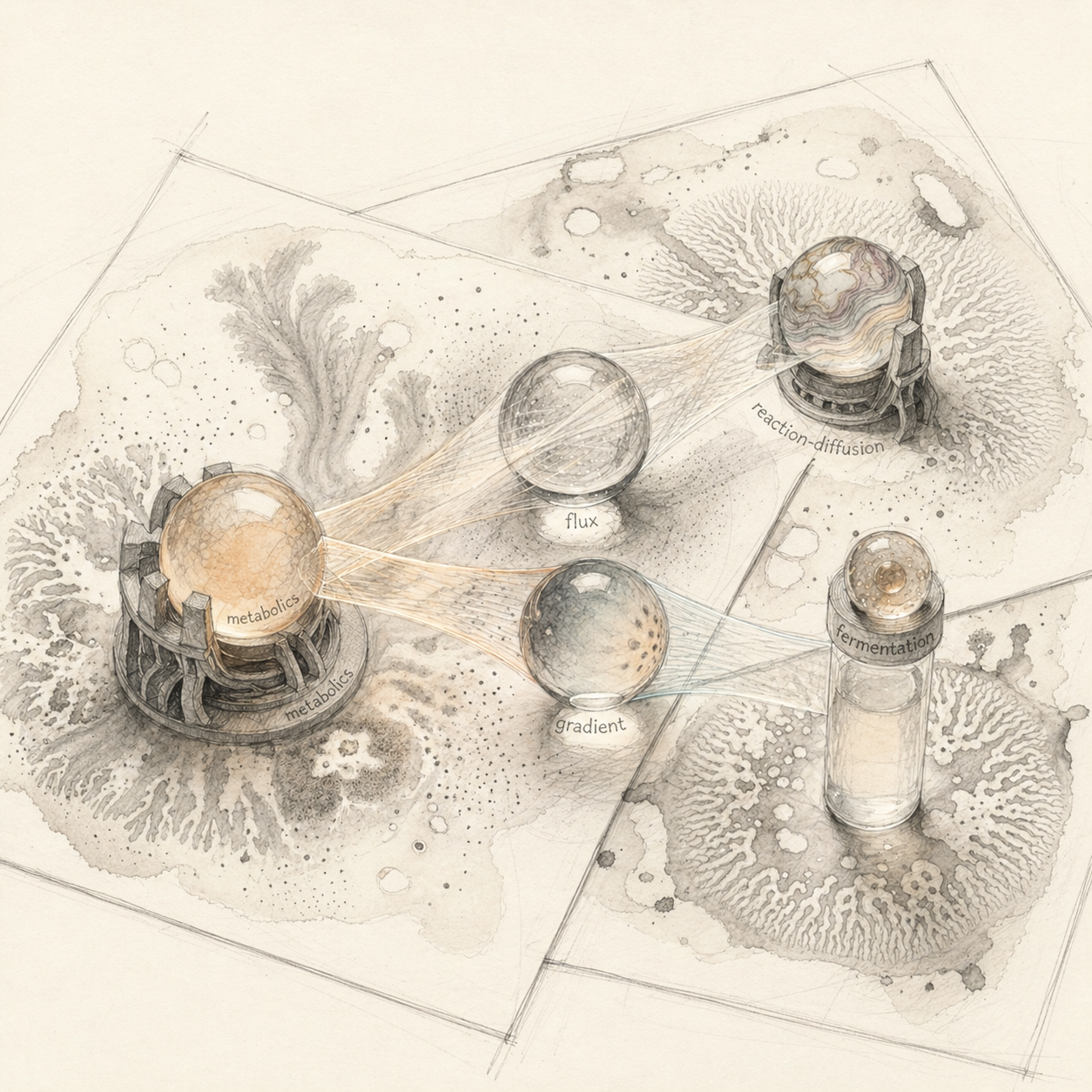 Glass bead fermentation